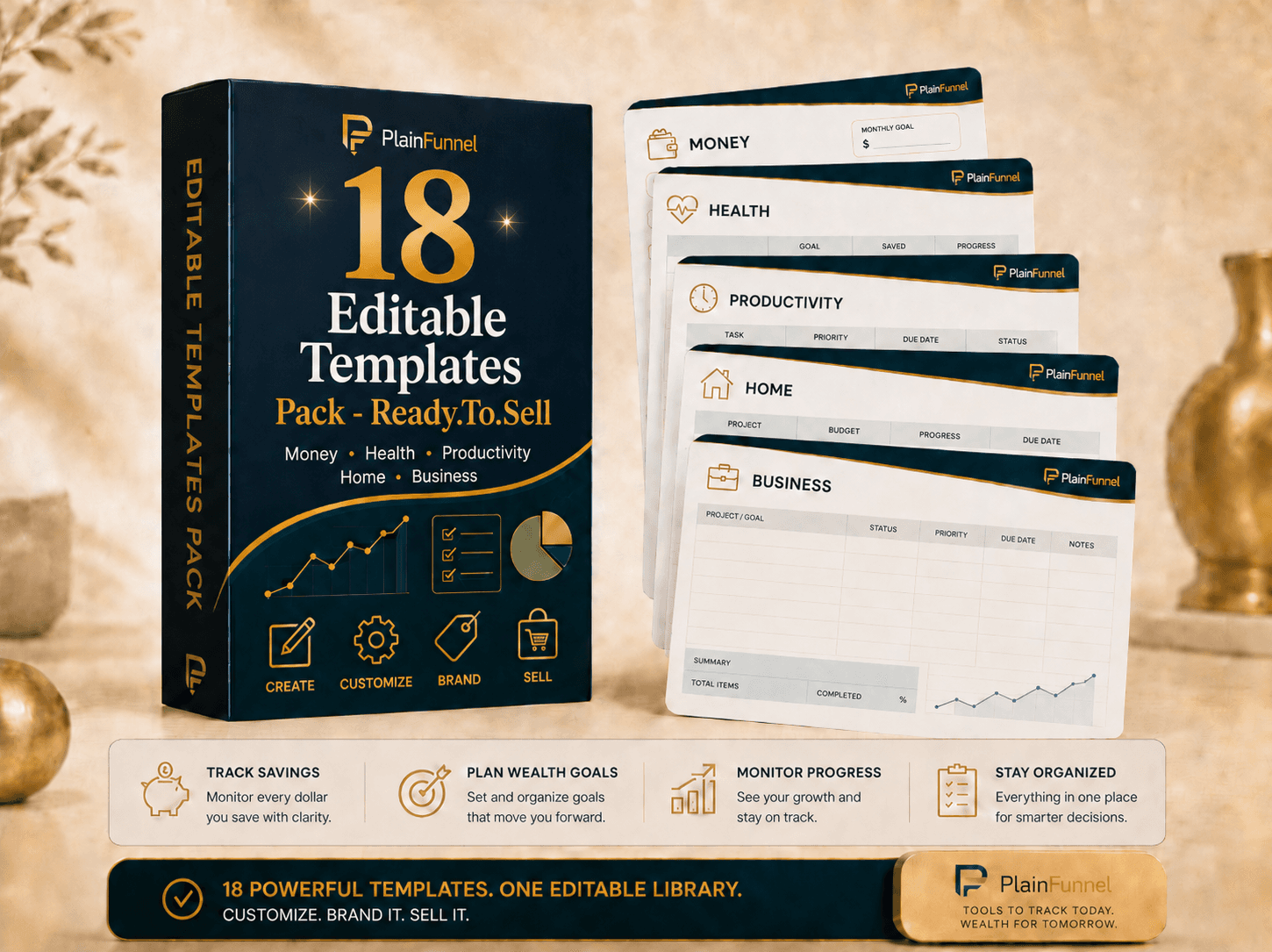 Editable Templates Pack
